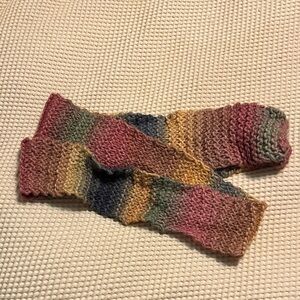 Multicolor Knit Scarf